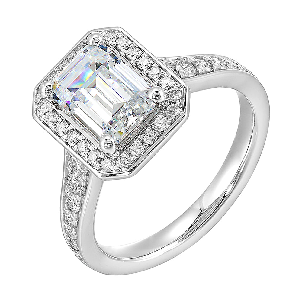 14Kt White Gold Diamond 1/2Ctw Ring