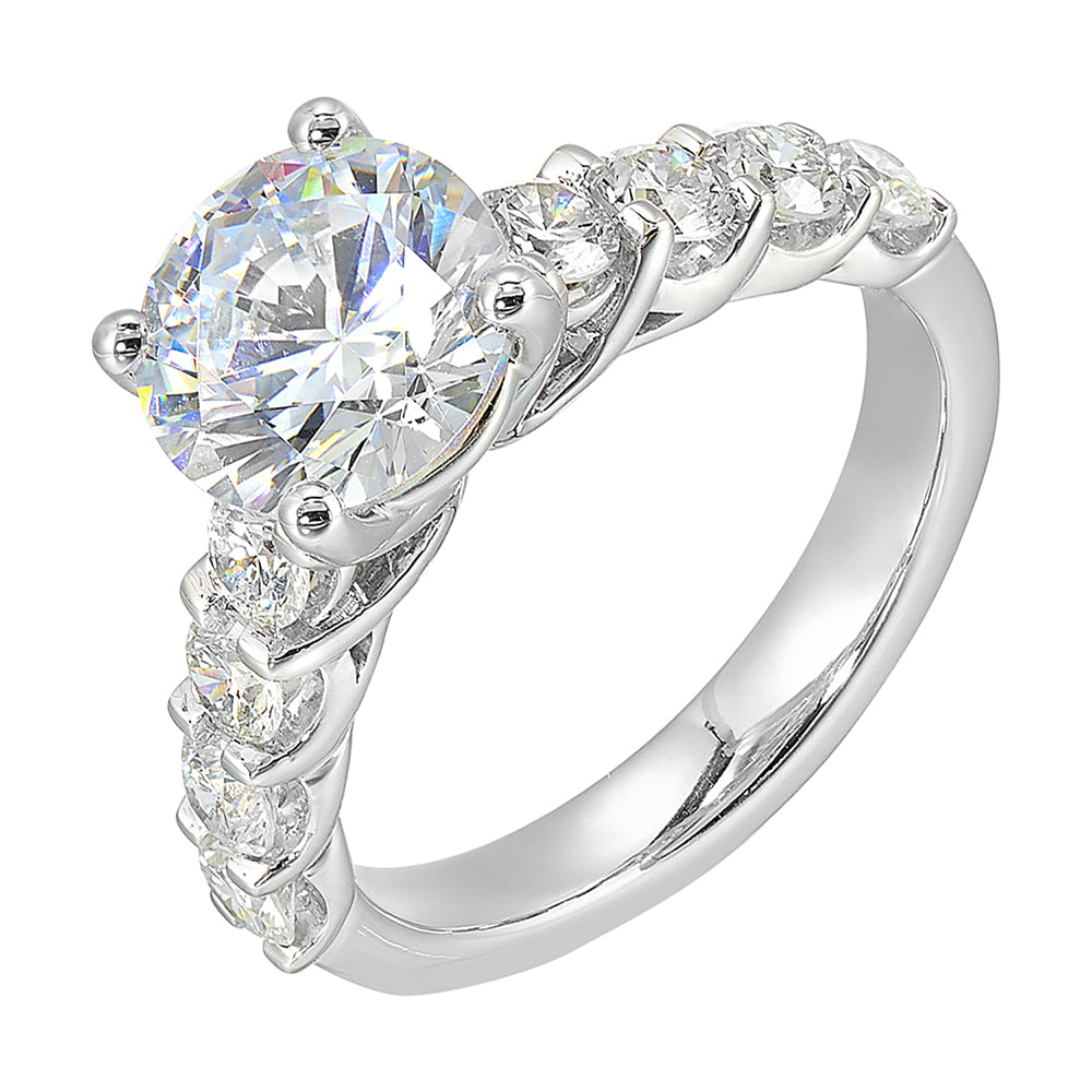 14Kt White Gold Diamond 1Ctw Ring