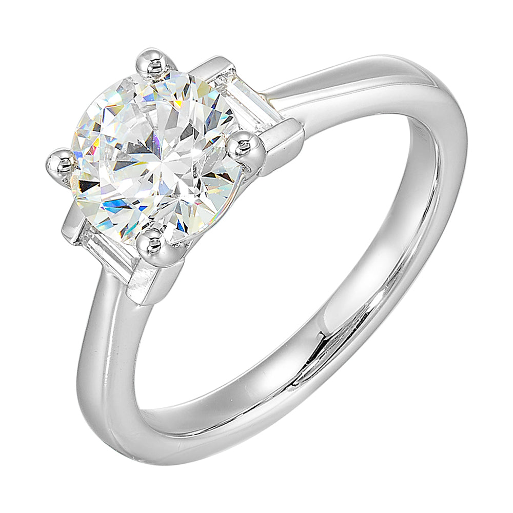 14Kt White Gold Diamond 1/3Ctw Ring