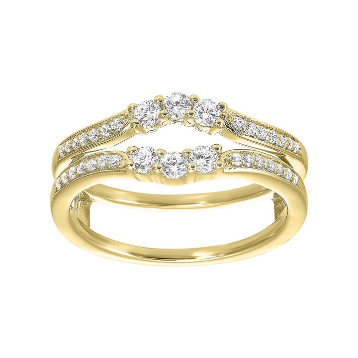 14Kt Yellow Gold Diamond 1/3Ctw Ring
