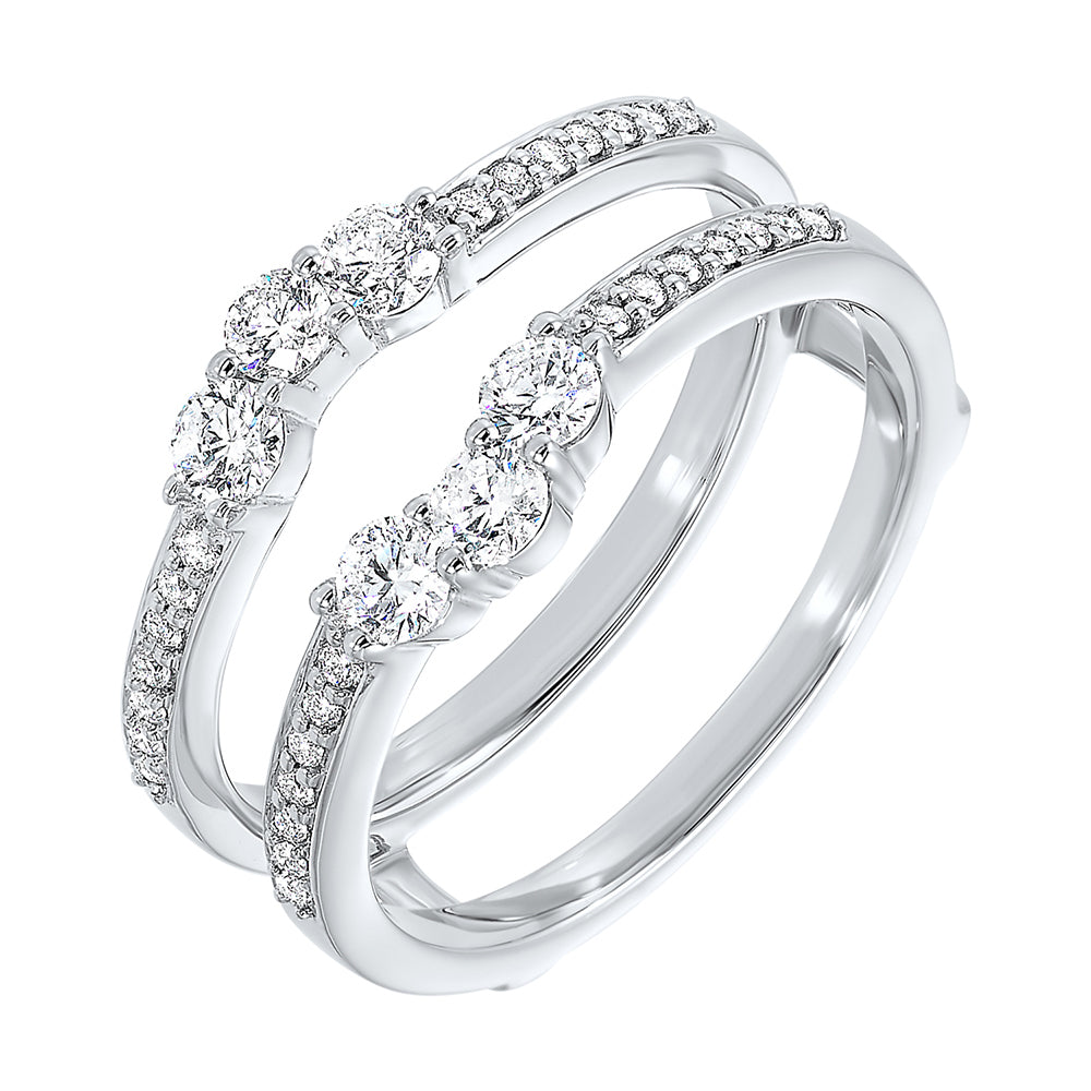 14Kt White Gold Diamond 5/8Ctw Ring