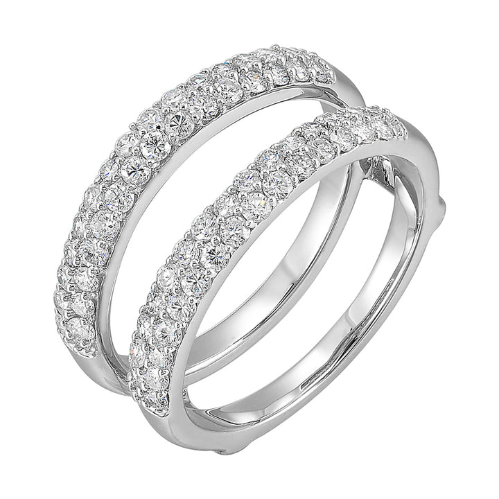 14Kt White Gold Diamond 1Ctw Ring