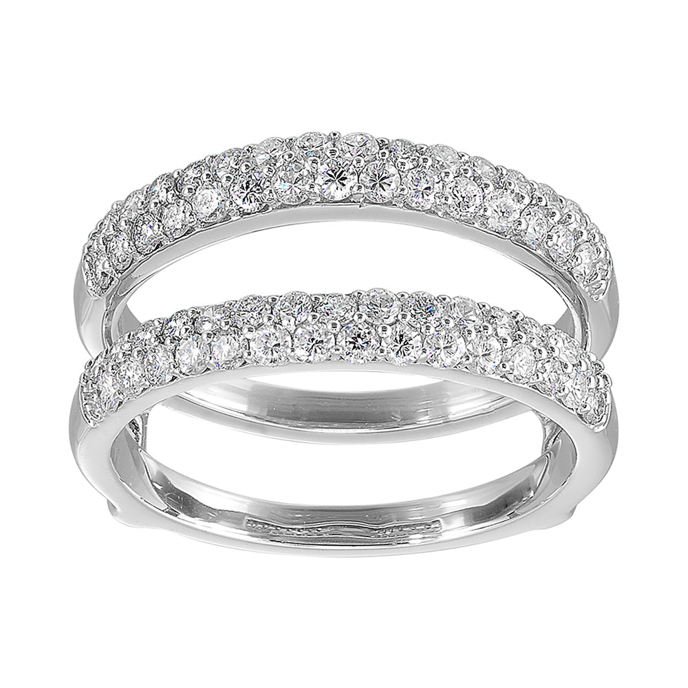 14Kt White Gold Diamond 1Ctw Ring