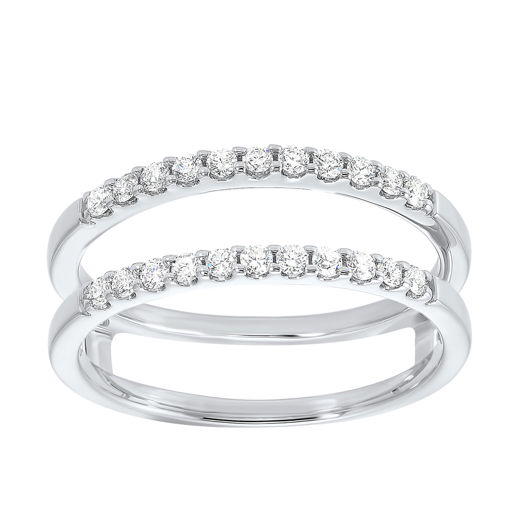 14Kt White Gold Diamond 1/3Ctw Ring