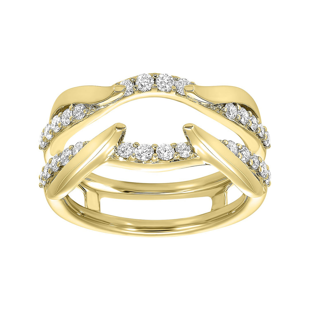 14Kt Yellow Gold Diamond 1/2Ctw Ring