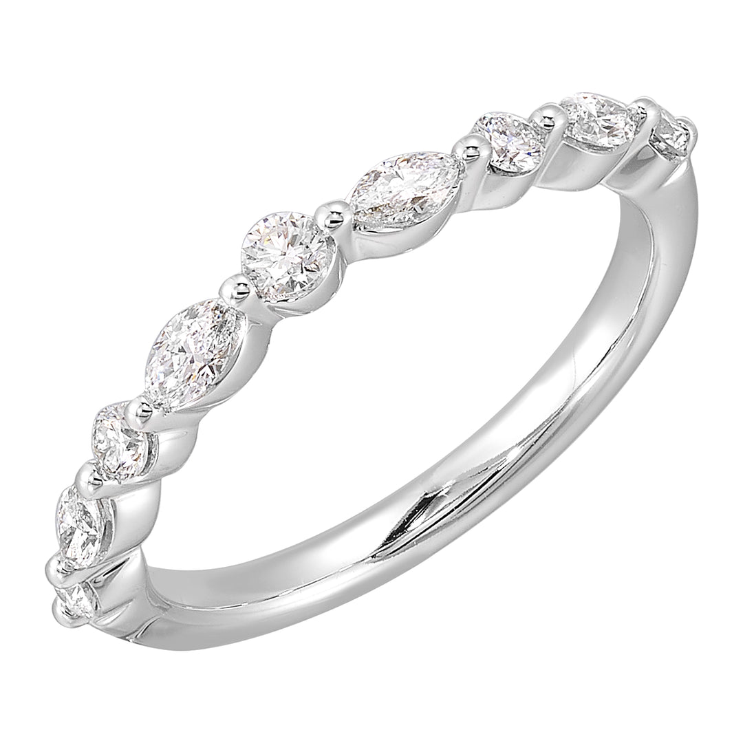 14Kt White Gold Diamond 3/8Ctw Ring