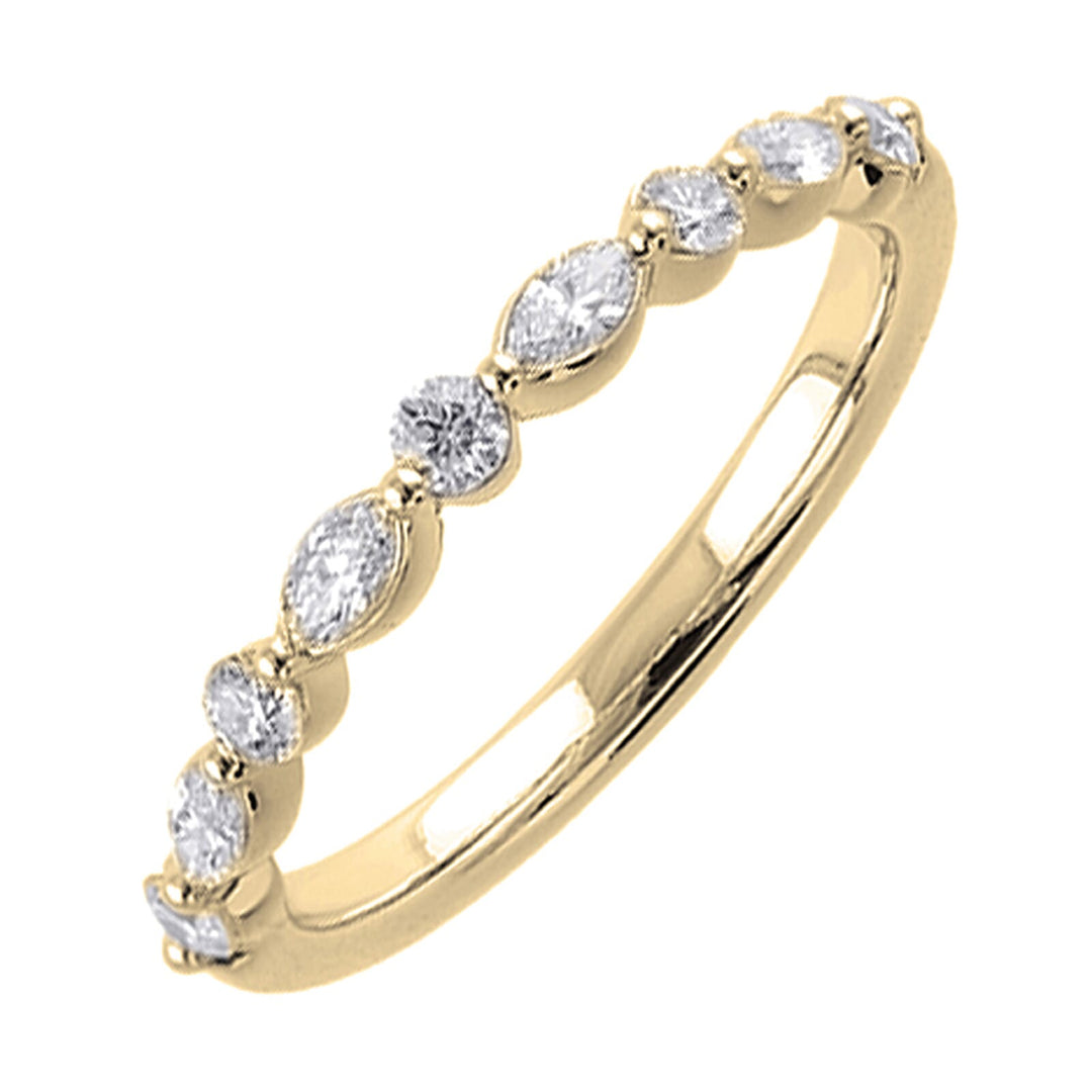 14Kt Yellow Gold Diamond 3/8Ctw Ring