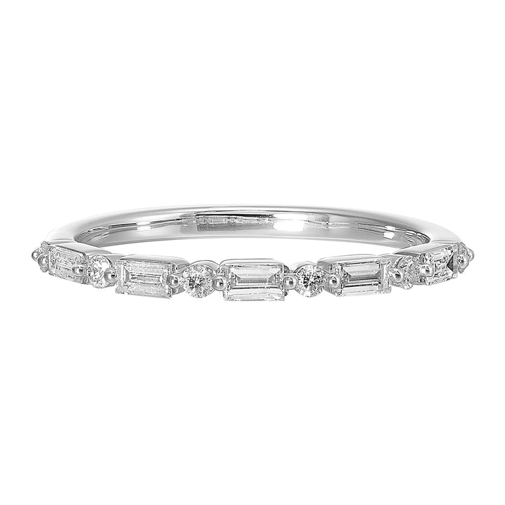 14Kt White Gold Diamond 1/4Ctw Ring