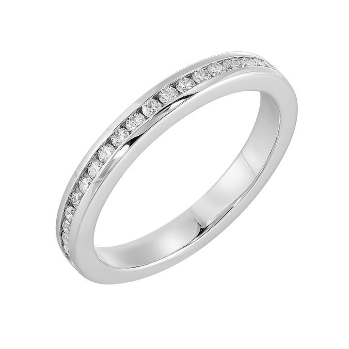 14Kt White Gold Diamond 1/4Ctw Ring