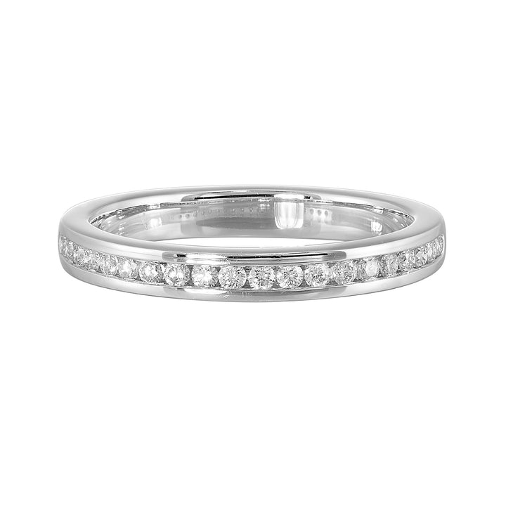 14Kt White Gold Diamond 1/5Ctw Ring