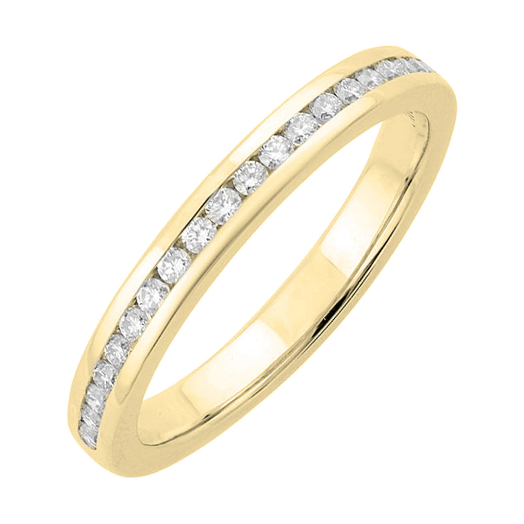 14Kt Yellow Gold Diamond 1/5Ctw Ring