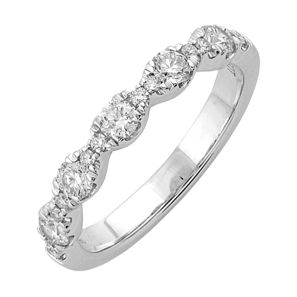 14Kt White Gold Diamond 1/2Ctw Ring