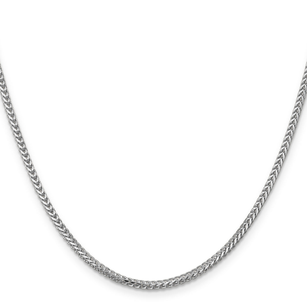 14k White Gold 2.0mm Franco Chain