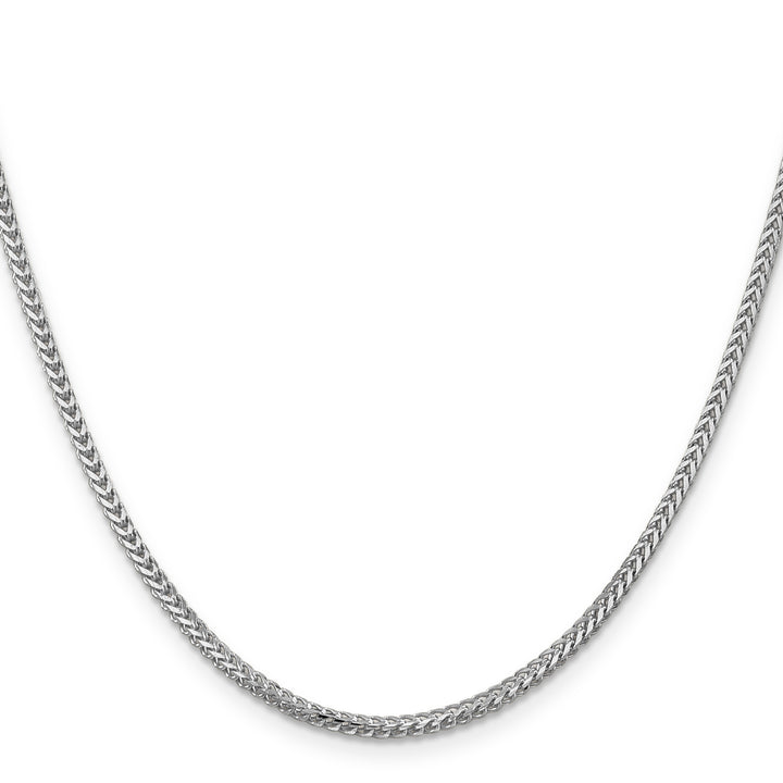 14k White Gold 2.0mm Franco Chain