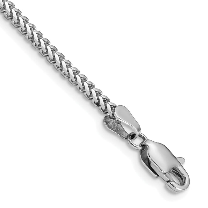 14k White Gold 2.0mm Franco Chain