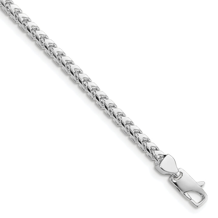 14k White Gold 3mm Franco Chain