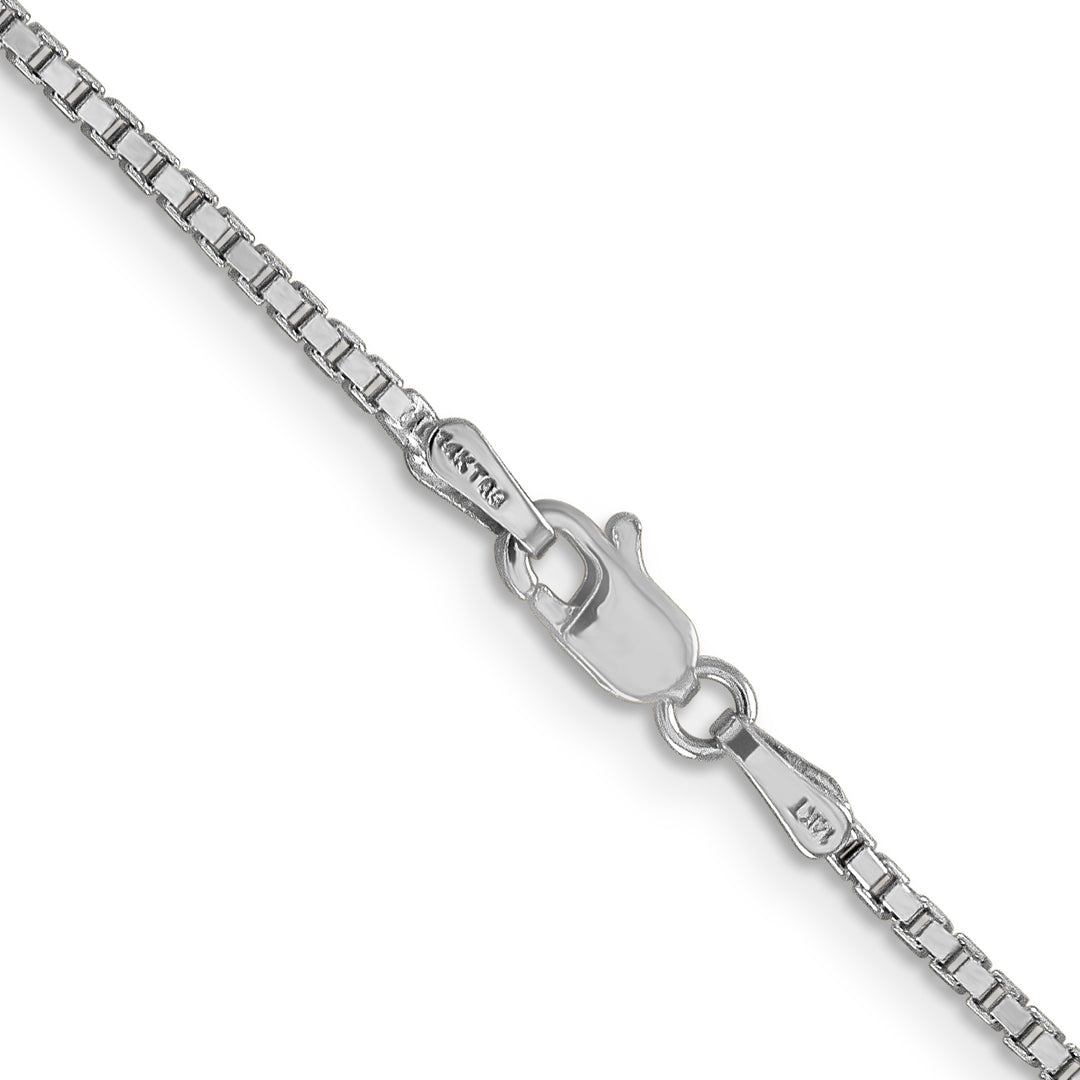 14k White Gold 1.5mm Box Chain