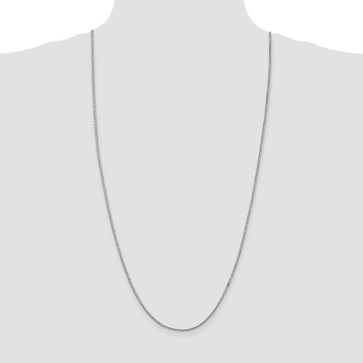 14k White Gold 1.5mm Box Chain