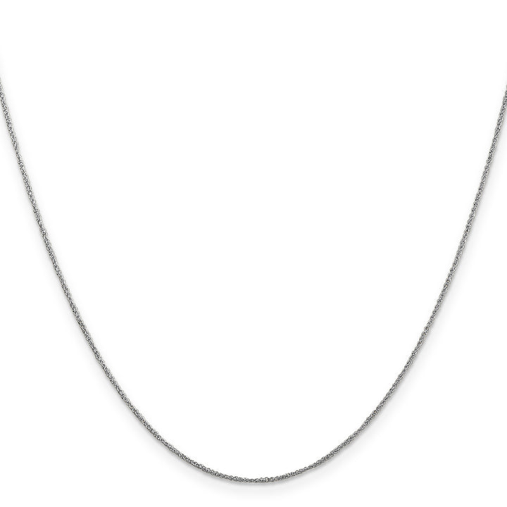 14K White Gold .70mm Ropa Chain