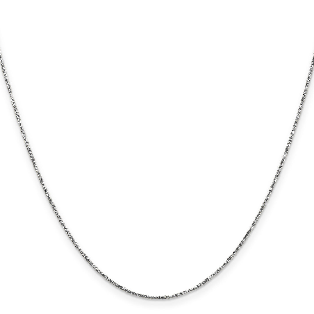 14K White Gold .70mm Ropa Chain
