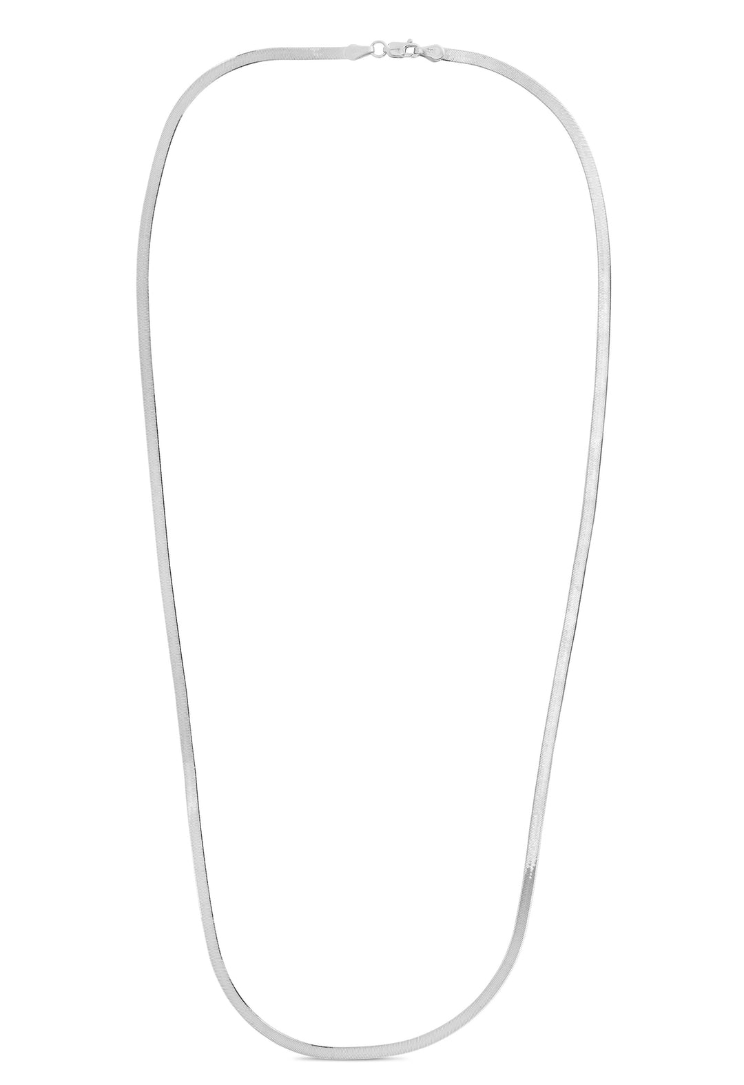 14K Gold 7"" 2.8mm Imperial Herringbone Chain