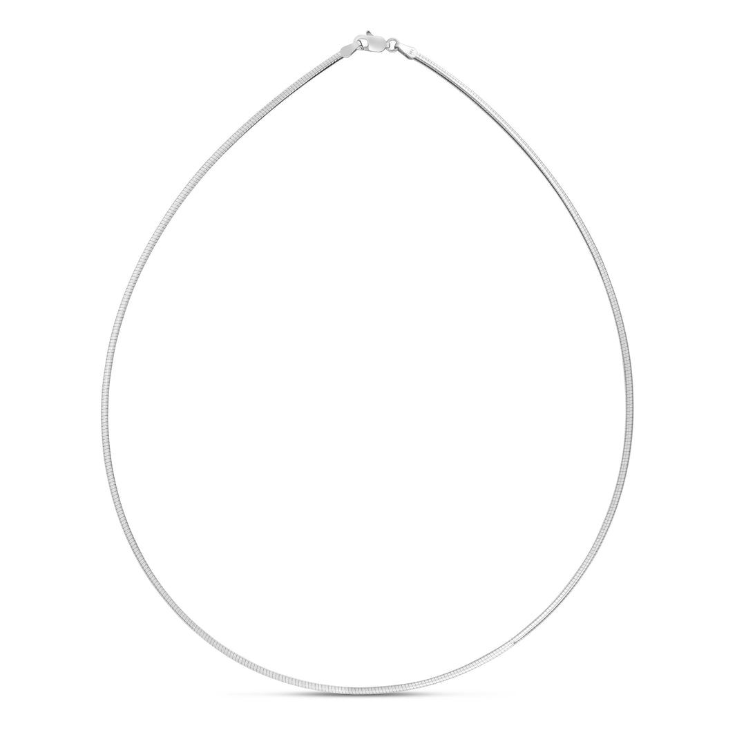 14K Gold 2mm Classic Omega