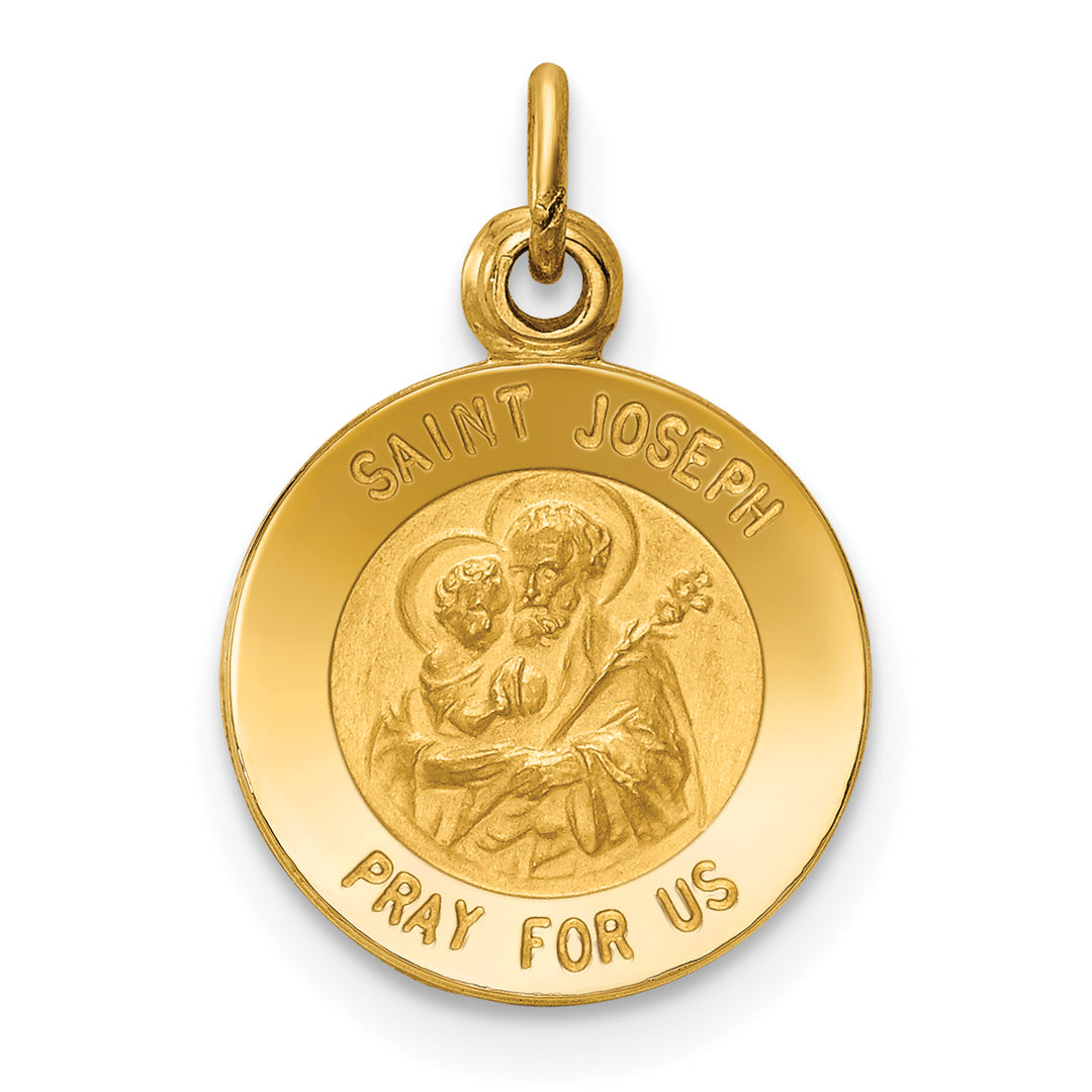 14k Saint Joseph Medal Charm