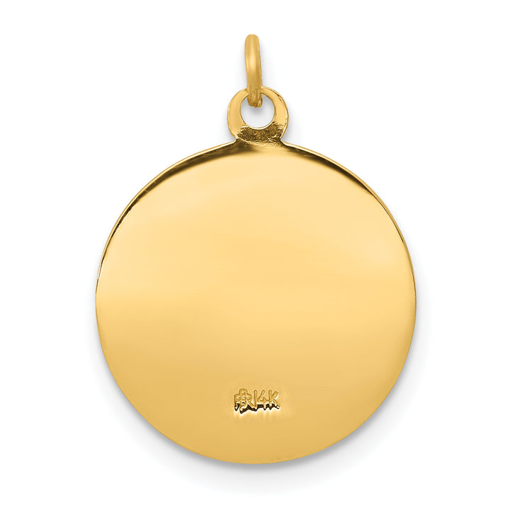 14k Saint Anne Medal Charm
