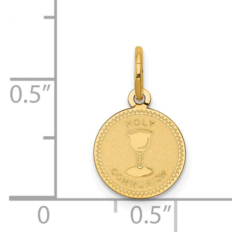 14k Holy Communion Charm
