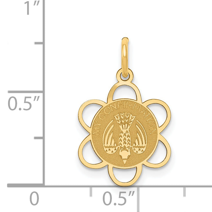 14k My Confirmation Charm