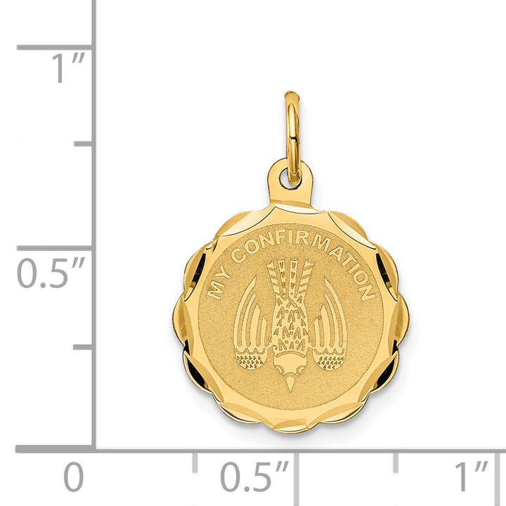 14k My Confirmation Charm