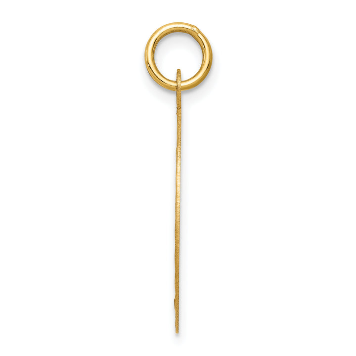 14k Confirmation Disc Charm