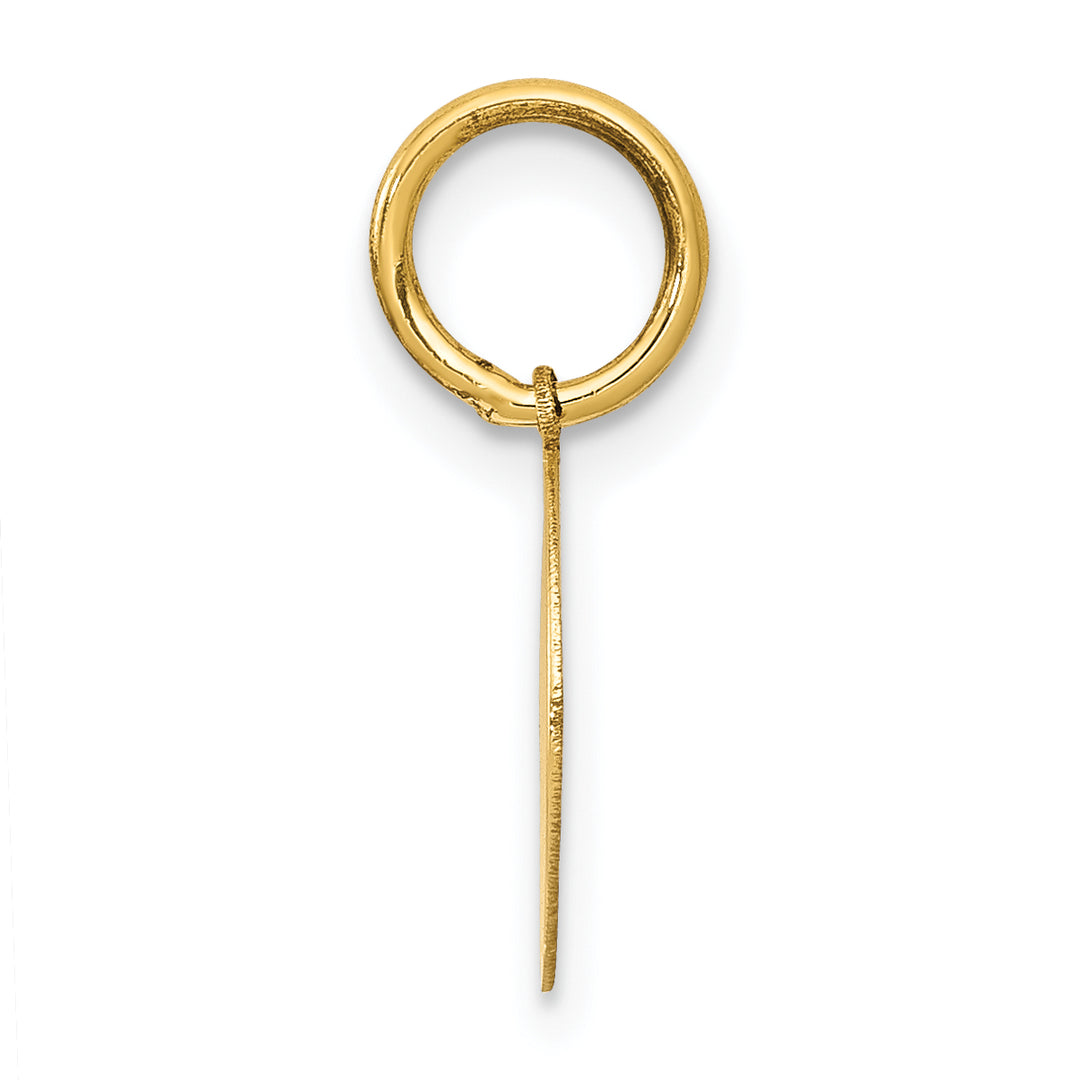 14k Small Baptism Charm