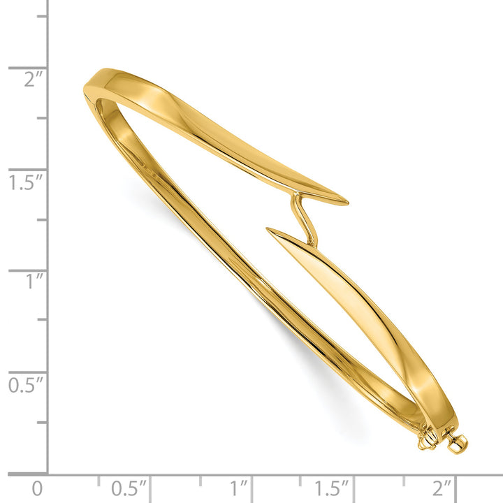 14k Hinged Bangle Bracelet Mounting