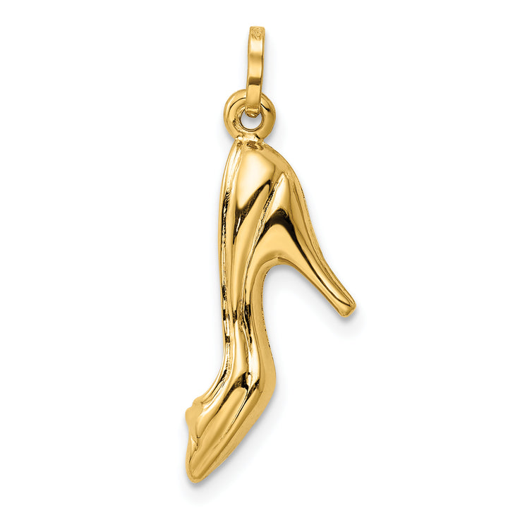 14K  3D High Heel Shoe Charm