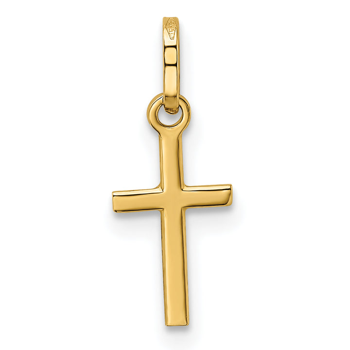 14k Small Cross Charm