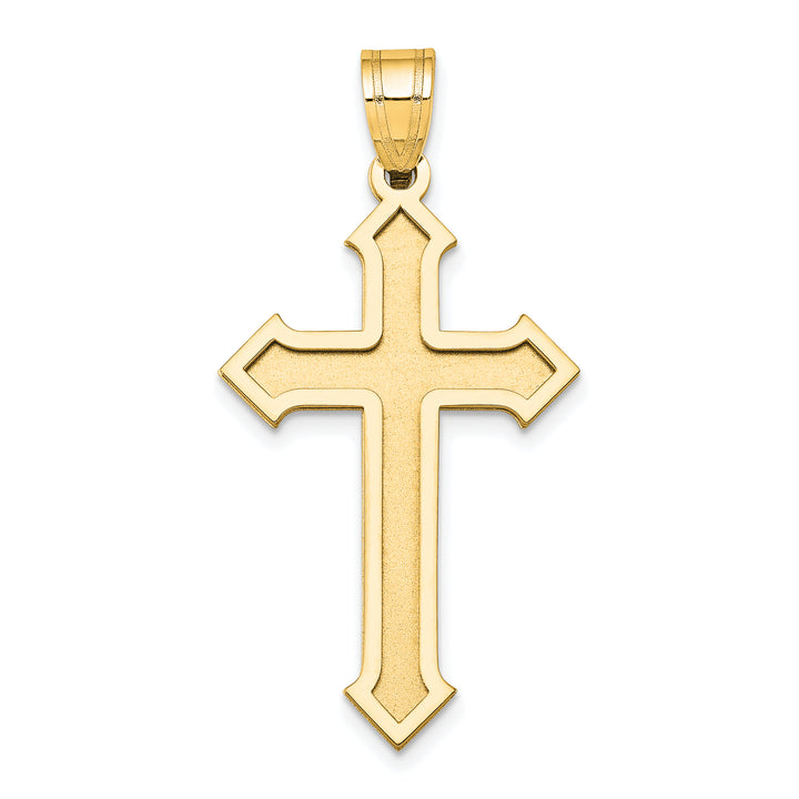 14k Passion Cross Pendant