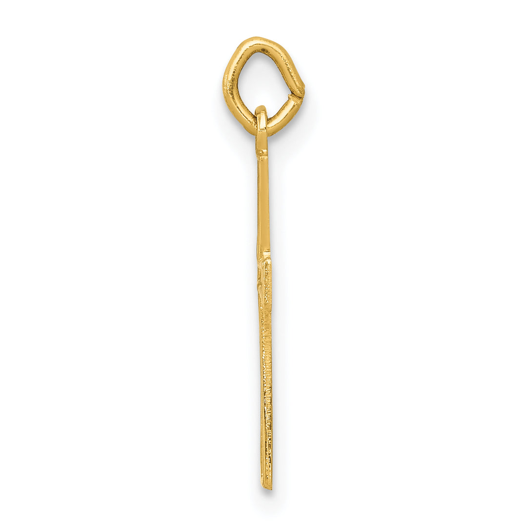 14k Cross Charm