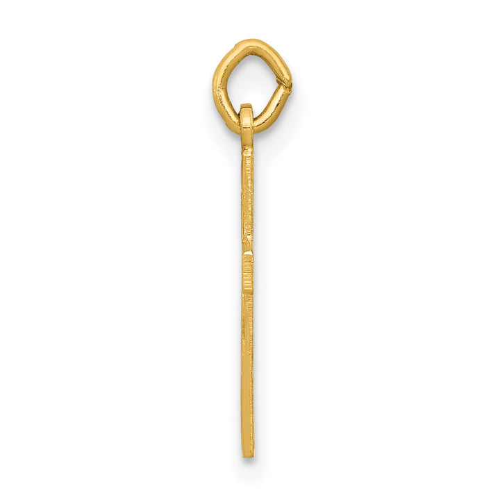 14k Small Cross Charm