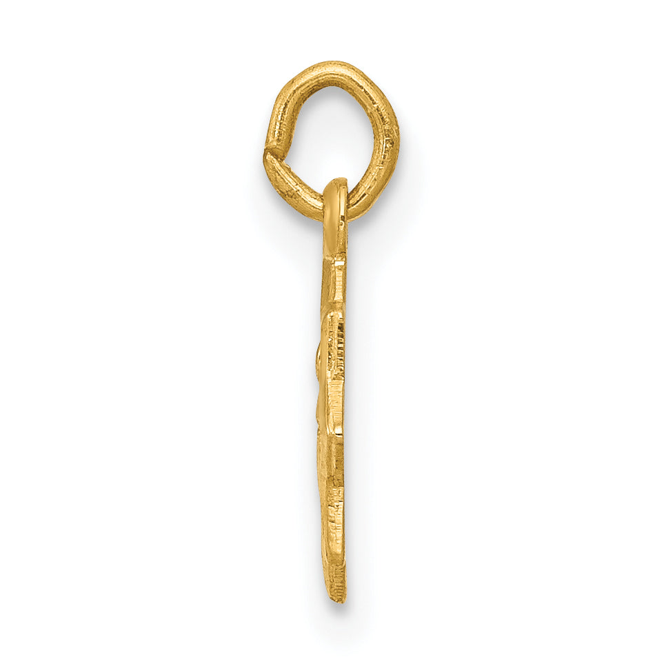 14k Blessed Mary Charm