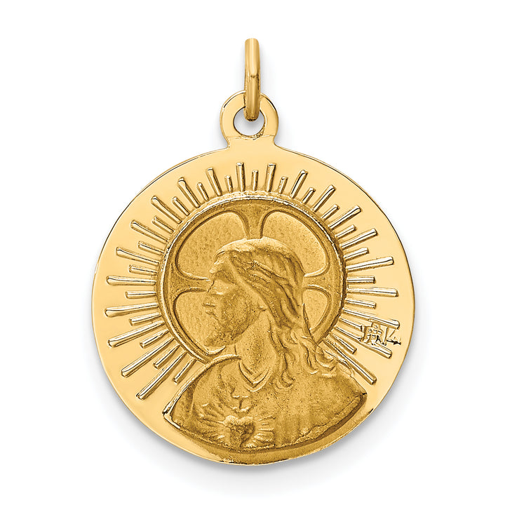 14k Matka Boska Medal Charm