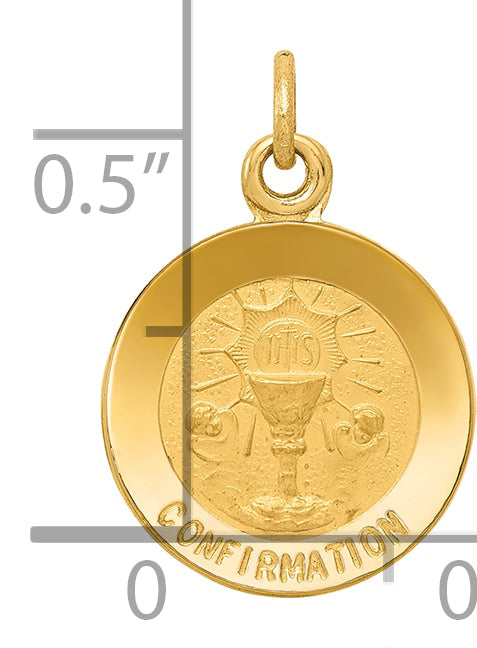 14k Confirmation Charm