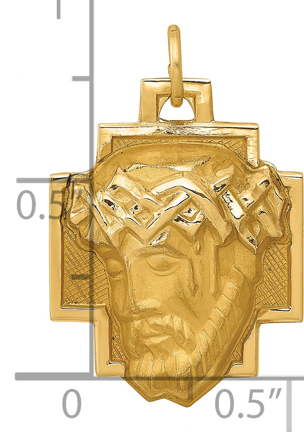 14k Jesus Charm