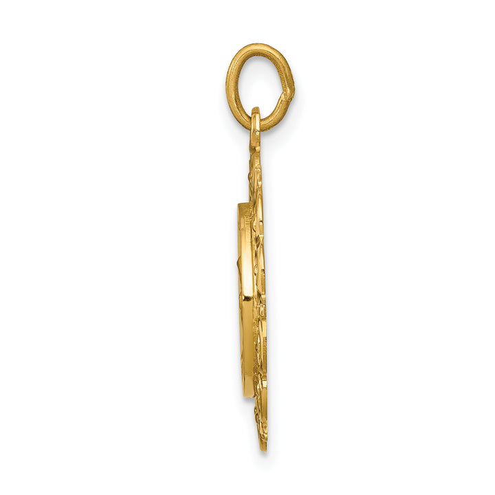 14k Saint Anne Medal Charm