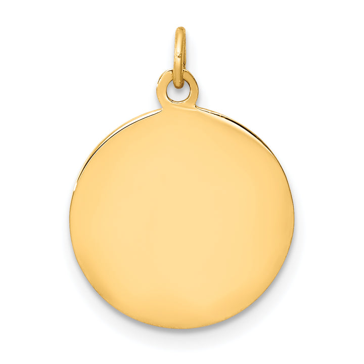 14k Saint Luke Medal Charm