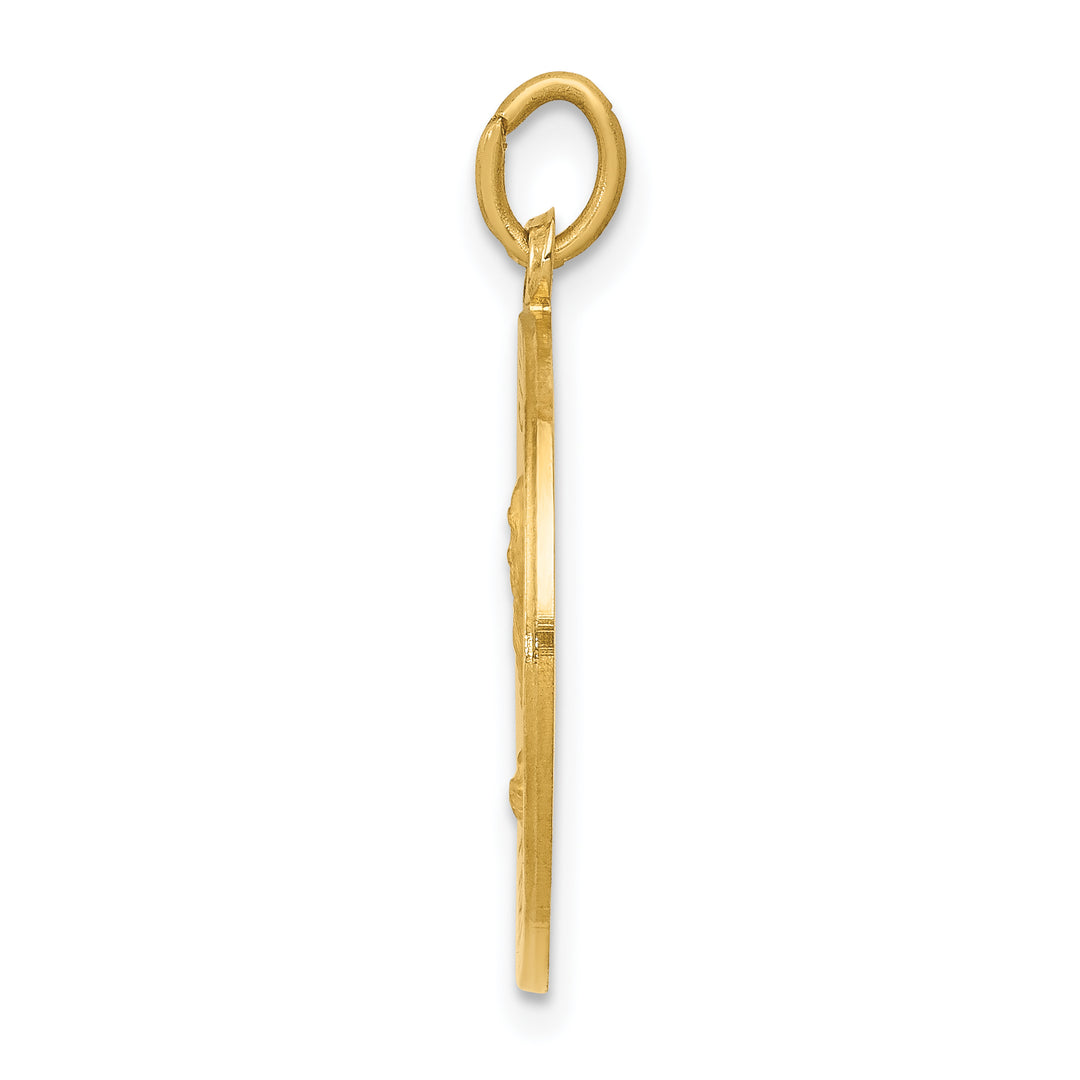 14k Saint Andrew Medal Pendant