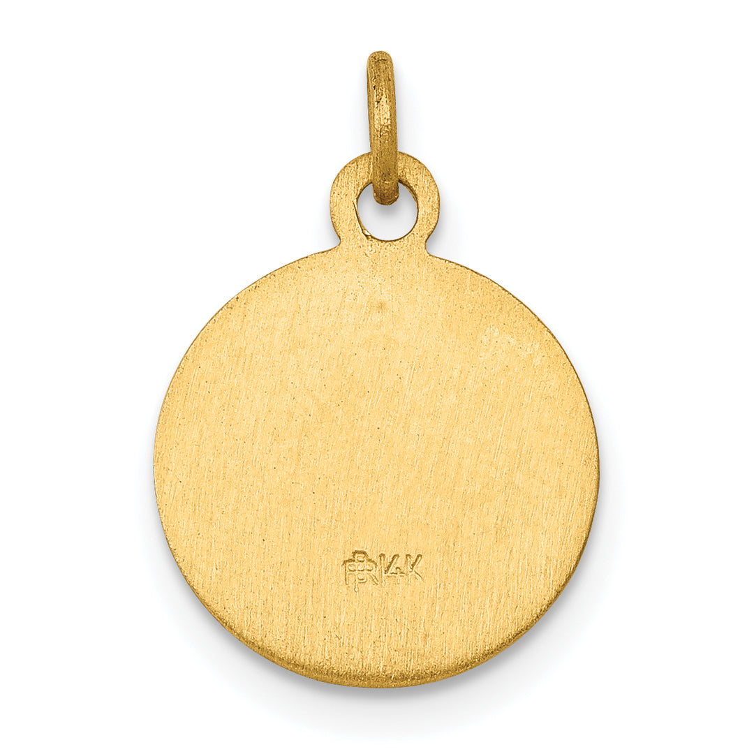 14k Saint Gerard Medal Charm