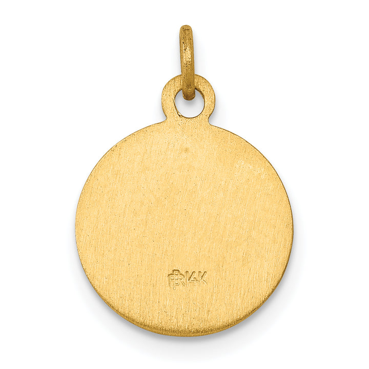 14k Saint Gerard Medal Charm