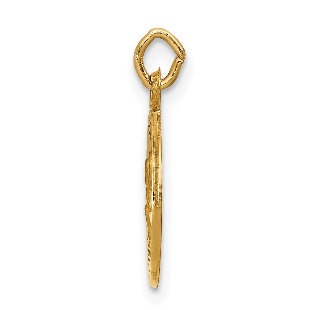 14k Saint Peter Medal Charm