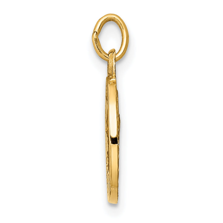 14k Matka Boska Medal Charm